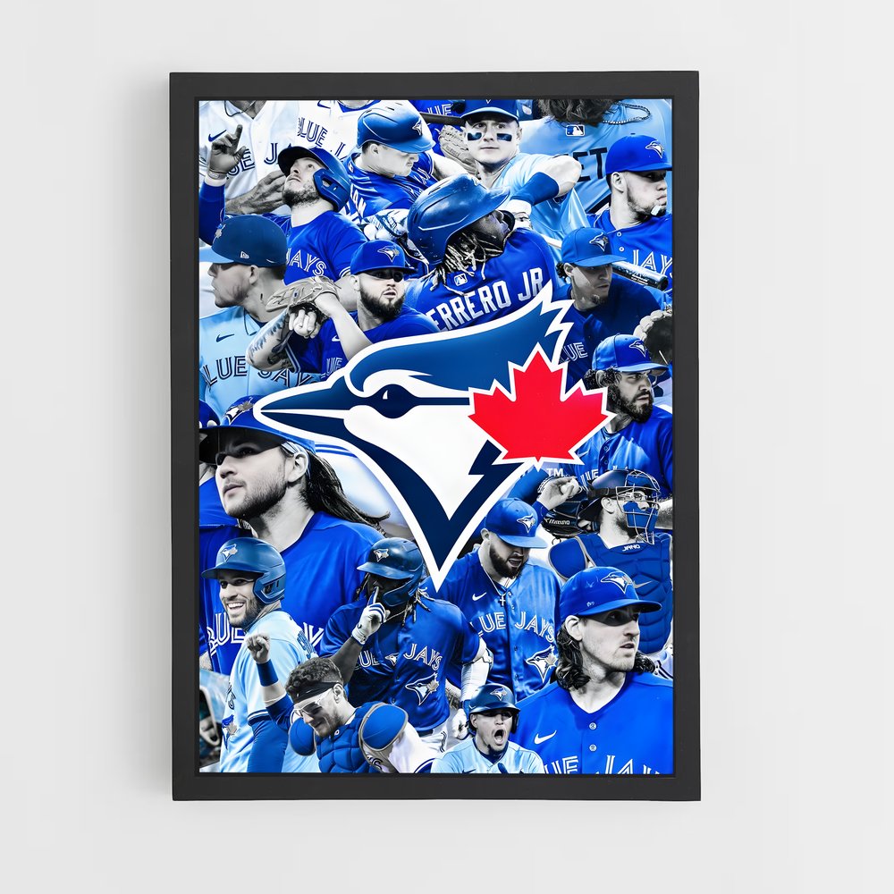 Poster Blue Jays Skyline – affiche Baseball (vue 2)